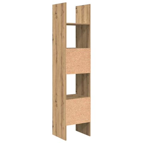 vidaXL Book Cabinet Artisan oak 40 x 35 x 180 cm Engineered Wood