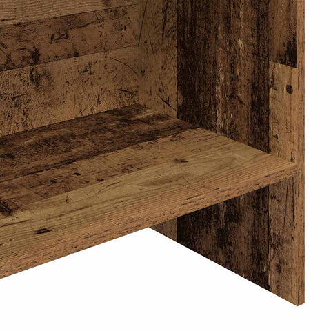 vidaXL Book Cabinet Old wood 60 x 35 x 180 cm Engineered wood