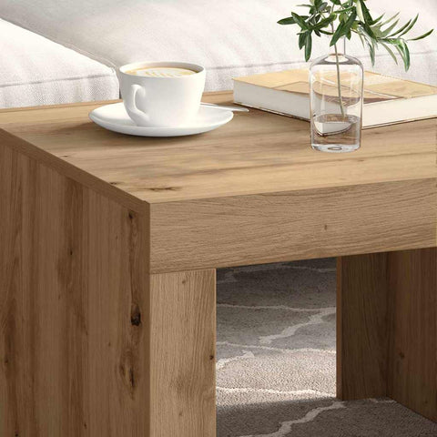 vidaXL Coffee Table Artisan oak Engineered wood