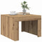 vidaXL Coffee Table Artisan oak 50 x 50 x 35 cm Engineered wood