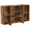 vidaXL Sideboard with Shelf Old wood 120 x 30 x 75 cm Engineered wood