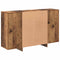 vidaXL Sideboard with Shelf Old wood 120 x 30 x 75 cm Engineered wood