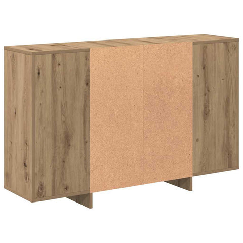 vidaXL Sideboard Artisan oak 120 x 30 x 75 cm Engineered wood