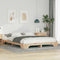 vidaXL Floor Bed Frame with Storage Brown 160 x 210 cm Wood
