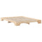 vidaXL Floor Bed Frame with Storage Brown 160 x 210 cm Wood