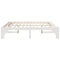 vidaXL Floor Bed Frame with Storage White 180 x 200 cm Solid pine wood