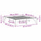 vidaXL Floor Bed Frame with Storage White 180 x 200 cm Solid pine wood