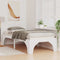 vidaXL Floor Bed Frame with Storage White 80 x 200 cm Solid pine wood