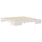vidaXL Floor Bed Frame White 180 x 200 cm Solid pine wood