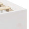 vidaXL Floor Bed Frame with Storage White 160 x 200 cm Solid pine wood