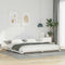 vidaXL Floor Bed Frame White 200 x 200 cm Solid pine wood