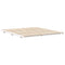 vidaXL Floor Bed Frame White 200 x 200 cm Solid pine wood