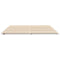 vidaXL Floor Bed Frame White 200 x 200 cm Solid pine wood