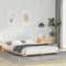 vidaXL Floor Bed Frame Brown 160 x 200 cm Solid pine wood