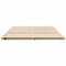 vidaXL Floor Bed Frame Brown 160 x 200 cm Solid pine wood