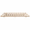 vidaXL Floor Bed Frame Brown 160 x 200 cm Solid pine wood