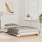 vidaXL Floor Bed Frame White 75 x 190 cm Solid pine wood