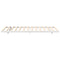 vidaXL Floor Bed Frame White 75 x 190 cm Solid pine wood