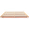 vidaXL Floor Bed Frame Wax brown 140 x 210 cm Solid pine wood