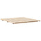 vidaXL Floor Bed Frame Brown 180 x 210 cm Solid pine wood