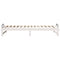 vidaXL Bed Frame with Carry Handles White Solid pine wood