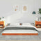 vidaXL Bed Frame Wax brown 200 x 200 cm Solid pine wood