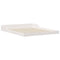 vidaXL Bed Frame White 160 x 200 cm Solid pine wood