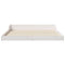 vidaXL Bed Frame White 160 x 200 cm Solid pine wood