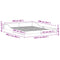 vidaXL Bed Frame White 160 x 200 cm Solid pine wood