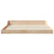 vidaXL Bed Frame Brown 140 x 200 cm Solid pine wood