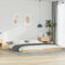 vidaXL Bed Frame Brown 180 x 210 cm Solid pine wood
