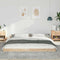 vidaXL Bed Frame Brown 180 x 210 cm Solid pine wood