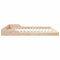 vidaXL Bed Frame Brown 180 x 210 cm Solid pine wood