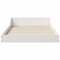 vidaXL Bed Frame White 90 x 220 cm Solid pine wood