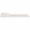 vidaXL Bed Frame White 90 x 220 cm Solid pine wood
