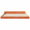 vidaXL Bed Frame Wax brown 160 x 220 cm Solid pine wood