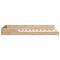 vidaXL Floor Bed Frame Brown 90 x 200 cm Solid pine wood