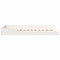 vidaXL Floor Bed Frame White 80 x 200 cm Solid pine wood