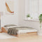 vidaXL Floor Bed Frame Brown 75 x 190 cm Solid pine wood