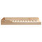 vidaXL Floor Bed Frame Brown 75 x 190 cm Solid pine wood