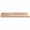 vidaXL Floor Bed Frame Brown 90 x 210 cm Solid pine wood