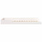 vidaXL Floor Bed Frame White 90 x 220 cm Solid pine wood