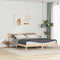 vidaXL Bed Frame with Bedside Tables with Headboard Brown 180 x 200 cm