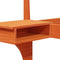 vidaXL Bed Frame with Bedside Tables Wax brown 140 x 200 cm