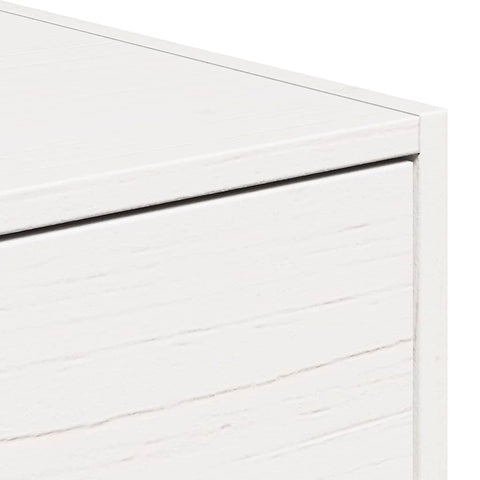 vidaXL Wall-mounted Bedside Table with Drawer Wall-mounted White 50 x 32.5 x 24 cm
