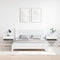 vidaXL Wall-mounted Bedside Table 2 pcs White 50 x 32.5 x 24 cm