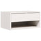 vidaXL Wall-mounted Bedside Table 2 pcs White 50 x 32.5 x 24 cm