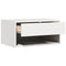 vidaXL Wall-mounted Bedside Table 2 pcs White 50 x 32.5 x 24 cm