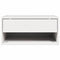 vidaXL Wall-mounted Bedside Table 2 pcs White 50 x 32.5 x 24 cm