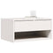 vidaXL Wall-mounted Bedside Table 2 pcs White 50 x 32.5 x 24 cm